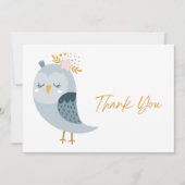  Mooie Uil  Bedankkaart (Voorkant)