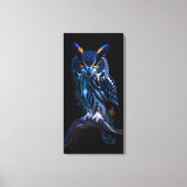 Mooie Uil Canvas Afdruk (Voorkant)