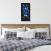 Mooie Uil Canvas Afdruk (Insitu (Slaapkamer))