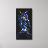 Mooie Uil Canvas Afdruk (Voorkant)