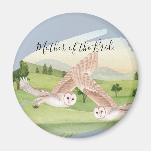 Mooie UIL Huwelijk Magneet (Voorkant)