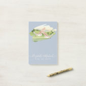 Mooie UIL Huwelijk Post-it® Notes (Op bureau)