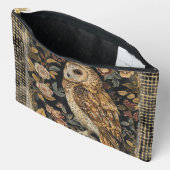 Mooie Uil in de Bloementuin ,Goud Geruit , Etui (Open)