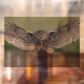 MOOIE "UIL IN FLIGHT" RAAM CLING RAAMSTICKER (Vel 2)