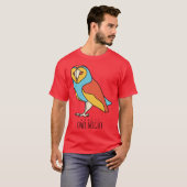 Mooie uil nacht t-shirt (Voorkant volledig)