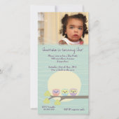 Mooie Uilen Meisjes Verjaardagsfeestje Premium Uit (Voorkant)