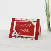 Mooie uitdrukkingen Dank u kaart (Voorkant)