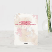 MOOIE UITDRUKKINGEN - FEESTDAGEN KAART (Achterkant)