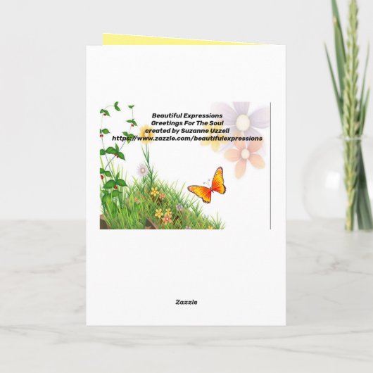 MOOIE UITDRUKKINGEN KAART (Achterkant)