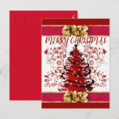 Mooie uitdrukkingen Kerstmis Feestdagenkaart (Voorkant / Achterkant)