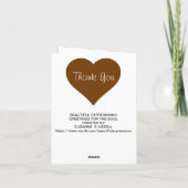 MOOIE UITDRUKKINGEN THANKS YOU KAART (Achterkant)