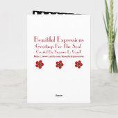 Mooie Uitdrukkingen - Verjaardag Kaart (Achterkant)