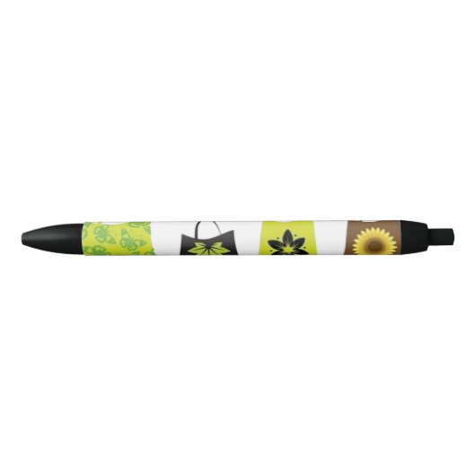 Mooie Uitdrukkingen Zwarte Inkt Pen (Voorkant)