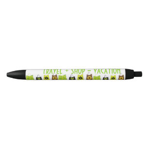 Mooie uitdrukkingen zwarte inktpen inkt pen