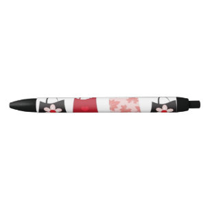 Mooie uitdrukkingen zwarte inktpen inkt pen