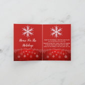 Mooie uitgaven Kerstkaarten voor de feestdagen Kaart (Binnen)