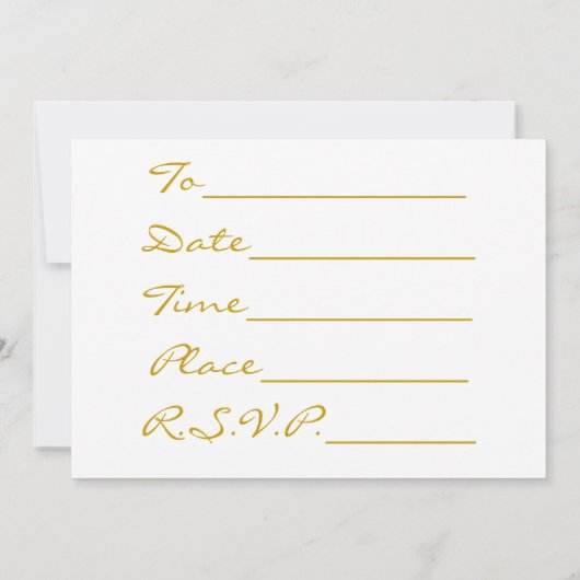 Mooie uitnodiging met Roos (Achterkant)