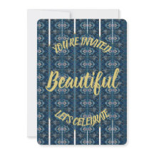 Mooie uitnodiging - PAS HET AAN