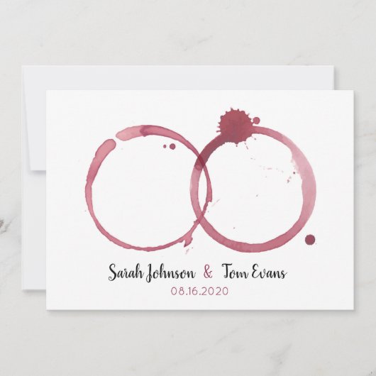 Mooie uitnodiging tot weduwschap met gordijnen (Voorkant)