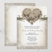 mooie uitnodiging voor bruiloft (Voorkant / Achterkant)