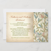 Mooie uitnodigingen voor de 10e verjaardag in de v (Achterkant)