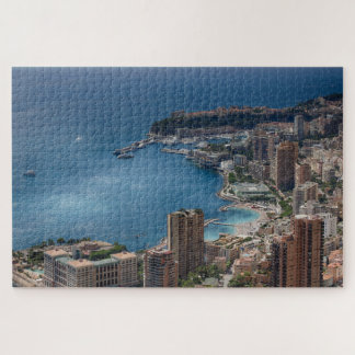 Mooie Uitzicht aan de oostkant van Monte Carlo Mon Legpuzzel