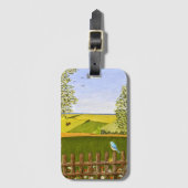 Mooie Uitzicht Bagagelabel (Voorkant (verticaal))