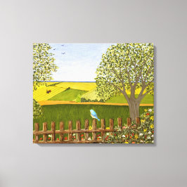 Mooie Uitzicht Canvas Afdruk