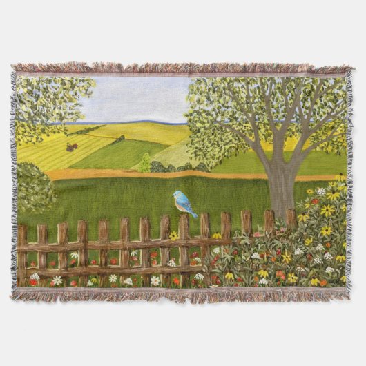 Mooie Uitzicht Deken (Voorkant)