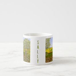 Mooie Uitzicht Espresso Kop