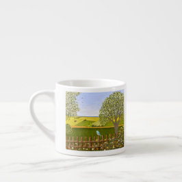 Mooie Uitzicht Espresso Kop