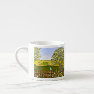 Mooie Uitzicht Espresso Kop