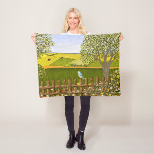Mooie Uitzicht Fleece Deken