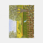 Mooie Uitzicht Fleece Deken (Voorkant)