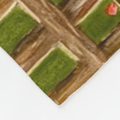 Mooie uitzicht fleece deken (Hoek)