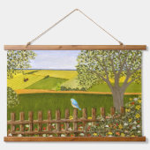 Mooie Uitzicht Hangend Wandkleed (Voorkant)