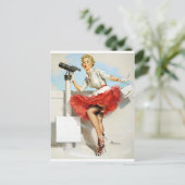 Mooie Uitzicht omhoog Briefkaart (Staand voorkant)