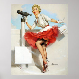 Mooie Uitzicht omhoog Poster