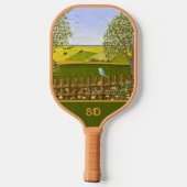 Mooie Uitzicht Pickleball Paddle (Achterkant)