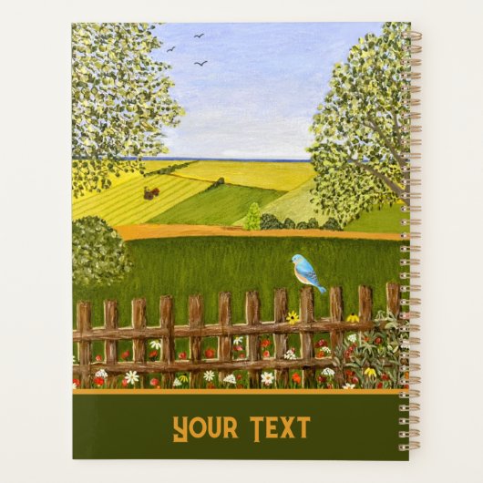 Mooie Uitzicht Planner (Achterkant)