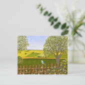 Mooie Uitzicht Plat Kaart (Staand voorkant)