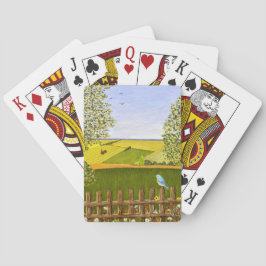 Mooie uitzicht pokerkaarten