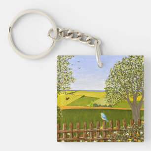Mooie Uitzicht Sleutelhanger