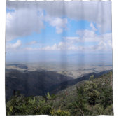 Mooie uitzicht vanaf Mount Lemmon Douchegordijn (Voorkant)