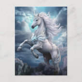 Mooie Unicorn Briefkaart (Voorkant)