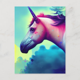 Mooie Unicorn Briefkaart
