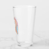 Mooie Unicorn Glas (Links)