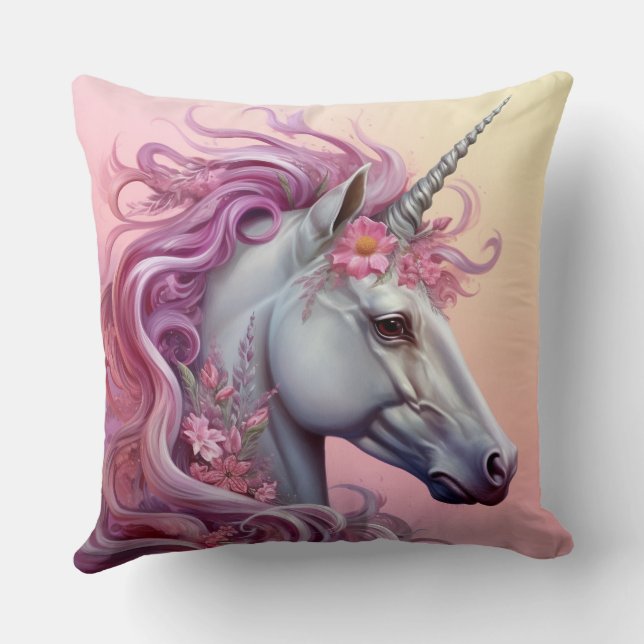Mooie Unicorn Kussen (Achterkant)