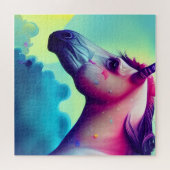 Mooie Unicorn Legpuzzel (Horizontaal)