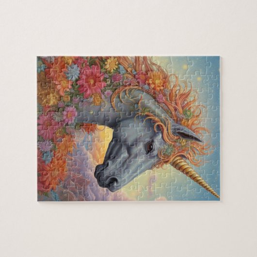 Mooie Unicorn Legpuzzel (Horizontaal)